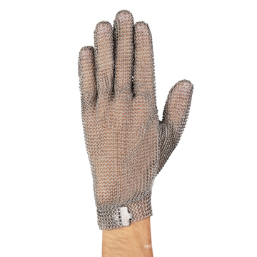 Factory Custom 304L Metal Hook Stainless Steel Chain Mail Slaughter Cut Resistant Gloves cut resisten work metal gloves